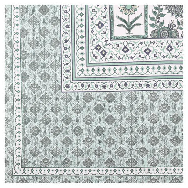 Green_Cotton_Royal_Peacock_Harmony_Double_Bedsheet_With_Pillow_Cover
